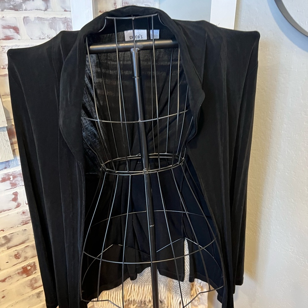 Chicos black blazer